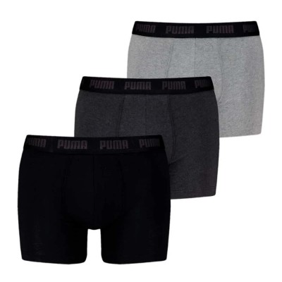 боксерки,мъжко,бельо,puma,everyday,boxers,3,units,black,grey,(multicolor)