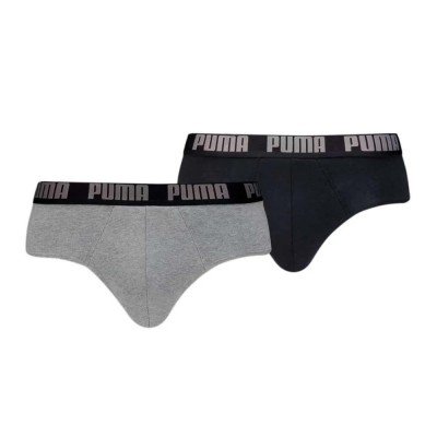 мъжко,бельо,puma,everyday,slips,2,units,grey,melange,black,(multicolor)
