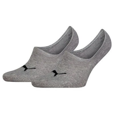 чорапи,мъжки,чорапи,puma,high,cut,no,show,socks,2,units,middle,grey,melange,(grey)