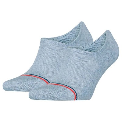 чорапи,мъжки,чорапи,tommy,hilfiger,iconic,no,show,socks,2,pairs,light,blue,melange,(blue)