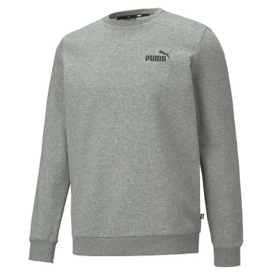 блуза,мъжки,пуловери,puma,essential,small,logo,crew,sweatshirt,grey,(medium,grey,heather)