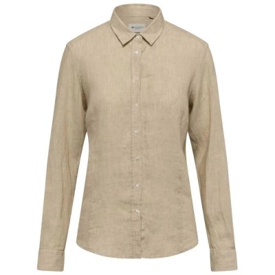 риза,с,дълъг,ръкав,дамски,блузи,дамски,ризи,redgreen,ofelia,long,sleeve,shirt,beige,(sand,melange)