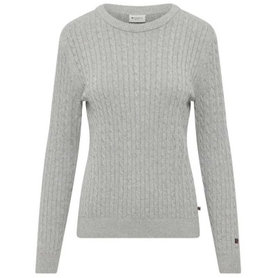 блуза,дамски,пуловери,дамски,плетени,дрехи,redgreen,susan,cable,sweater,antracite,melange,(grey)