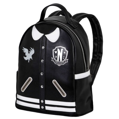 раница,раници,karactermania,varsity,wednesday,backpack,black