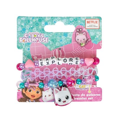 бижутерия,universal,studios,gabby´s,dollhouse,bracelet,pink,(pink)