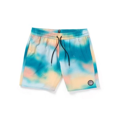 бански,гащета,мъжки,бански,костюми,volcom,baffle,trunk,17´´,swimming,shorts,blue