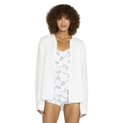 риза,с,дълъг,ръкав,дамски,блузи,дамски,ризи,volcom,coco,ho,long,sleeve,shirt,beige