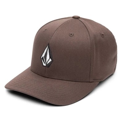 шапка,всички,шапки,volcom,full,stone,flexfit,cap,brown,(wren)