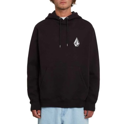 суичър,мъжки,пуловери,volcom,iconic,stone,hoodie,black