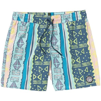 бански,гащета,мъжки,бански,костюми,volcom,lido,print,trunk,17´´,swimming,shorts,multicolor,(crete,blue)