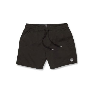 бански,гащета,мъжки,бански,костюми,volcom,lido,solid,trunk,16´´,swimming,shorts,black,(black)