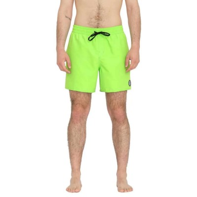 бански,гащета,мъжки,бански,костюми,volcom,lido,solid,trunk,16´´,swimming,shorts,electric,green,(green)