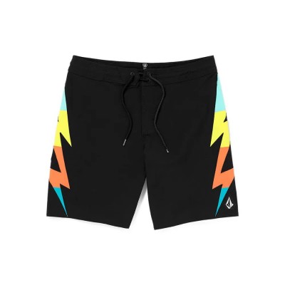 бански,гащета,мъжки,бански,костюми,volcom,zapped,liberators,19´´,swimming,shorts,black