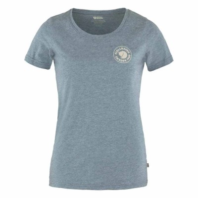 тениска,дамски,тениски,fjällräven,1960,logo,short,sleeve,t,shirt,grey,(indigo,blue,melange)