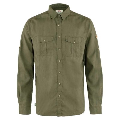 риза,с,дълъг,ръкав,мъжки,ризи,fjällräven,Övik,travel,long,sleeve,shirt,green,(green)