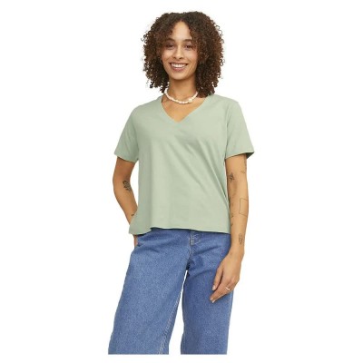 тениска,дамски,тениски,jack,&,jones,annie,short,sleeve,t,shirt,green,(smoke,green)