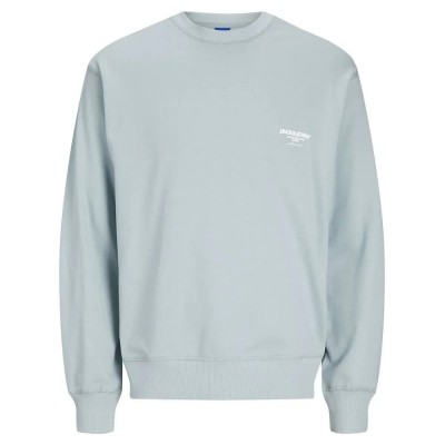 блуза,мъжки,пуловери,jack,&,jones,bora,branding,sweatshirt,gray,mist,(grey)