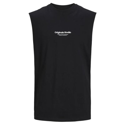 тениска,мъжки,тениски,jack,&,jones,sleeveless,t,shirt,black