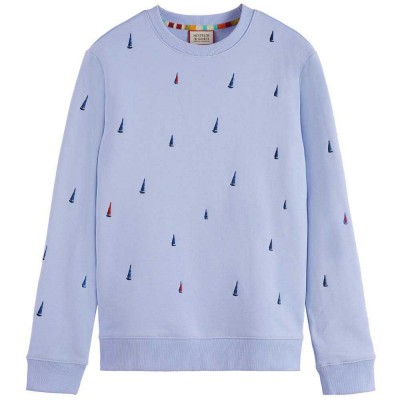 блуза,мъжки,пуловери,scotch,&,soda,175535,sweatshirt,blue