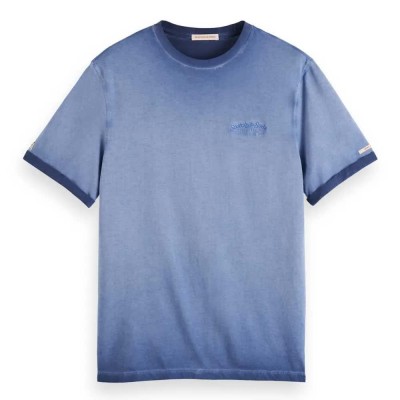 тениска,мъжки,тениски,scotch,&,soda,175561,short,sleeve,t,shirt,blue,(navy,blue)