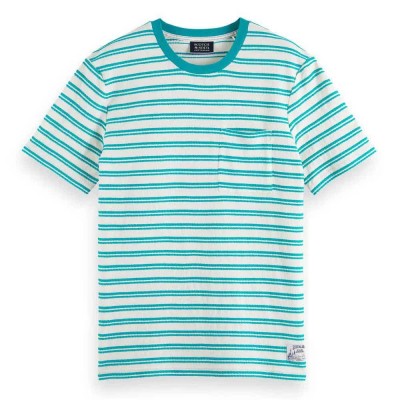 тениска,мъжки,тениски,scotch,&,soda,175581,short,sleeve,t,shirt,blue