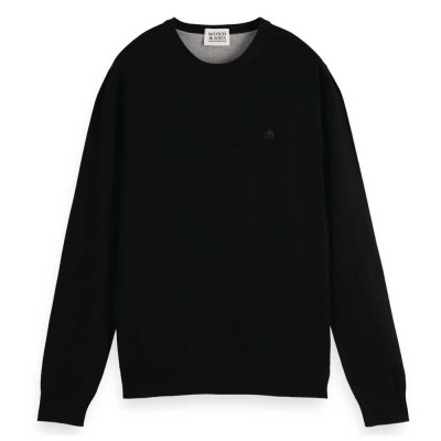 блуза,мъжки,пуловери,scotch,&,soda,essentials,sweater,black