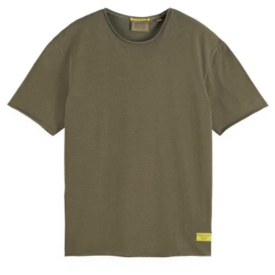тениска,мъжки,тениски,scotch,&,soda,raw,edge,short,sleeve,t,shirt,green