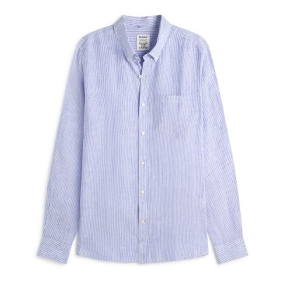 риза,с,дълъг,ръкав,мъжки,ризи,ecoalf,adan,long,sleeve,shirt,purple