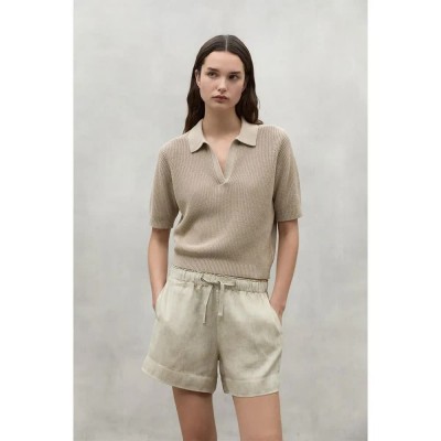 блуза,дамски,пуловери,дамски,плетени,дрехи,ecoalf,adelfa,sweater,beige