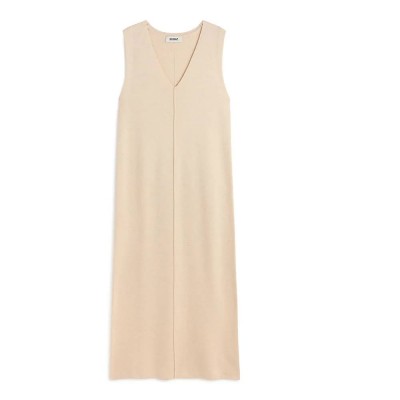 рокля,дамски,поли,и,рокли,ecoalf,cercis,sleeveless,long,dress,beige