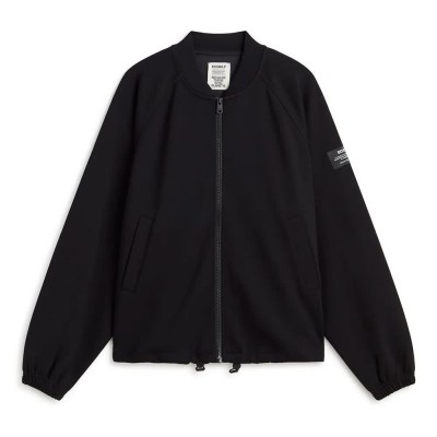 блуза,дамски,блузи,ecoalf,delfos,sweatshirt,black