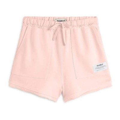къси,панталони,дамски,панталони,ecoalf,ness,shorts,washed,pink,(pink)