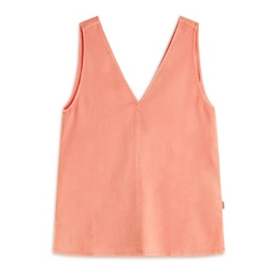потник,дамски,блузи,дамски,ризи,ecoalf,samy,sleeveless,shirt,orange