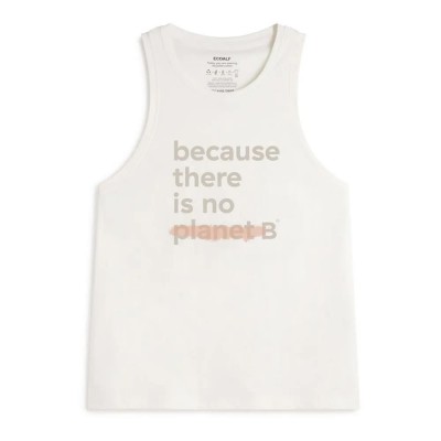 тениска,дамски,тениски,ecoalf,underlined,sleeveless,t,shirt,orange