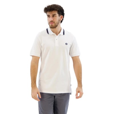 мъжки,блузи,с,яка,ecoalf,rayan,short,sleeve,polo,white