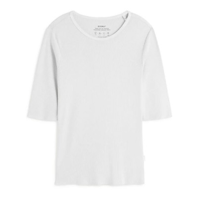 тениска,дамски,тениски,ecoalf,salla,short,sleeve,t,shirt,white