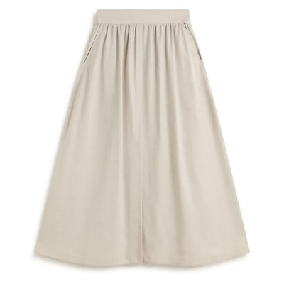 пола,дамски,поли,и,рокли,ecoalf,yoko,skirt,beige,(washed,stone)