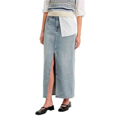 пола,дамски,поли,и,рокли,levi´s,®,ankle,column,skirt,grey,(med,indigo,worn,in,a7512,0000)
