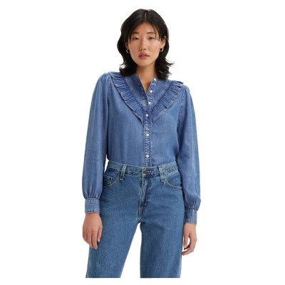 дамски,блузи,levi´s,®,carinna,long,sleeve,blouse,blue,(dark,indigo,worn,in,a8431,0000)
