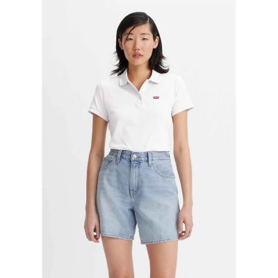 дамски,блузи,с,яка,levi´s,®,slim,short,sleeve,polo,neutrals,52599,0000,(white)
