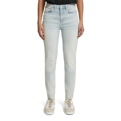дънки,дамски,панталони,scotch,&,soda,high,five,slim,fit,jeans,white