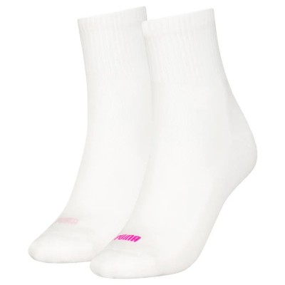 чорапи,дамски,чорапи,puma,701230252,crew,socks,2,pairs,white,pink,(white)