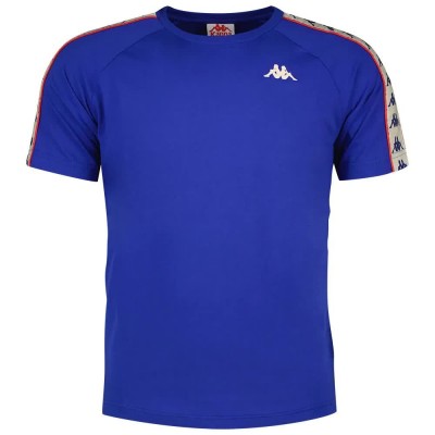 тениска,детски,тениски,kappa,coen,slim,222,banda,short,sleeve,t,shirt,blue,(blue,royal,white,antique,red)