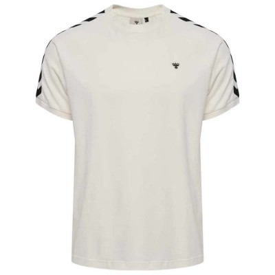 тениска,мъжки,тениски,hummel,archive,loose,short,sleeve,t,shirt,white,(blanc,de,blanc)