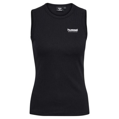 тениска,дамски,тениски,hummel,legacy,asly,rib,sleeveless,t,shirt,black