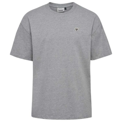 тениска,мъжки,тениски,hummel,loose,bee,short,sleeve,t,shirt,grey,(grey,melange)