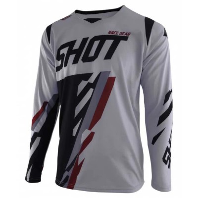 блуза,с,дълъг,ръкав,мъжки,тениски,дамски,тениски,shot,score,long,sleeve,jersey,grey,(grey,burgundy)