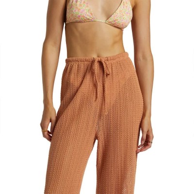 панталони,дамски,панталони,billabong,largo,beach,pants,orange