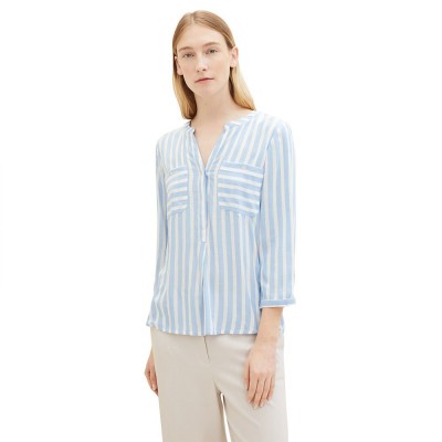 дамски,блузи,дамски,ризи,tom,tailor,long,sleeve,blouse,blue