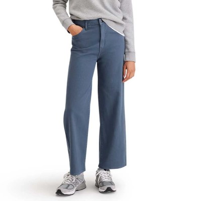 дънки,дамски,панталони,dockers,high,waist,straight,cut,jeans,blue,(vintage,indigo,x,g)